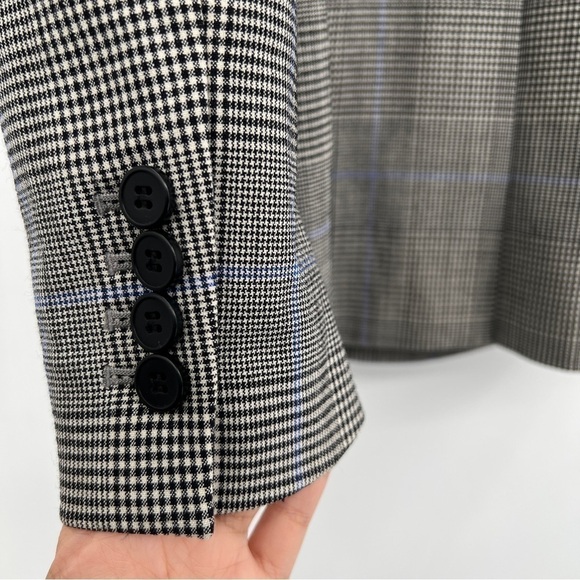 Theory Plaid Blazer Size 0 - Picture 10 of 11
